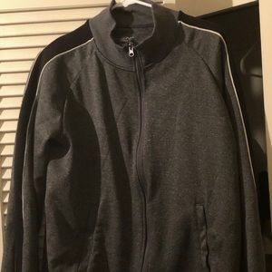 Gray and black Zone Pro sweater
